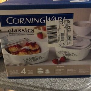4 PC CorningWare Classic